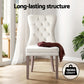 Blythe Set of 2 Dining Chairs Velvet - Beige