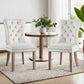 Blythe Set of 2 Dining Chairs Velvet - Beige