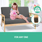 Mona 2-Seater Fabric Sofa Chair - Grey