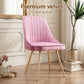 Kody Set of 6 Velvet Channel Tufted - Pink