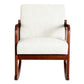 Mireille Rocking Armchair Lounge Chair Corduroy - Beige