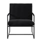 Macrina Armchair Lounge Chair Sling - Black