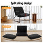 Macrina Armchair Lounge Chair Sling - Black