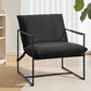 Macrina Armchair Lounge Chair Sling - Black