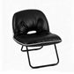 Maevyn Foldable Chair 2-In-1 Armchair Lounge Chair Portable - Black