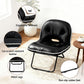 Maevyn Foldable Chair 2-In-1 Armchair Lounge Chair Portable - Black