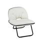 Maevyn Foldable Chair 2-In-1 Armchair Lounge Chair Portable - White
