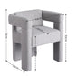 Matisia Armchair Accent Chair Lounge Sofa Couch Boucle Fabric - Grey