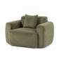 Meyburn Compressed Armchair Sofa with Cushion Corduroy - Green