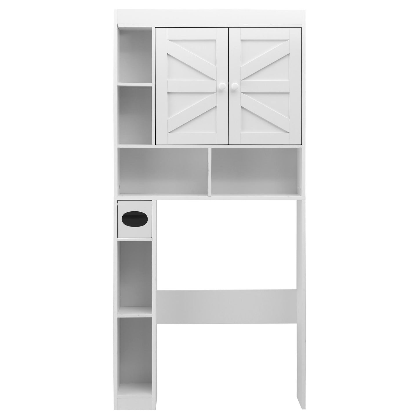 Bathroom Storage Cabinet Over The Toilet Organiser Laundry Shelf Holder