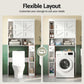 Bathroom Storage Cabinet Over The Toilet Organiser Laundry Shelf Holder