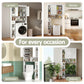 Bathroom Storage Cabinet Over The Toilet Organiser Laundry Shelf Holder