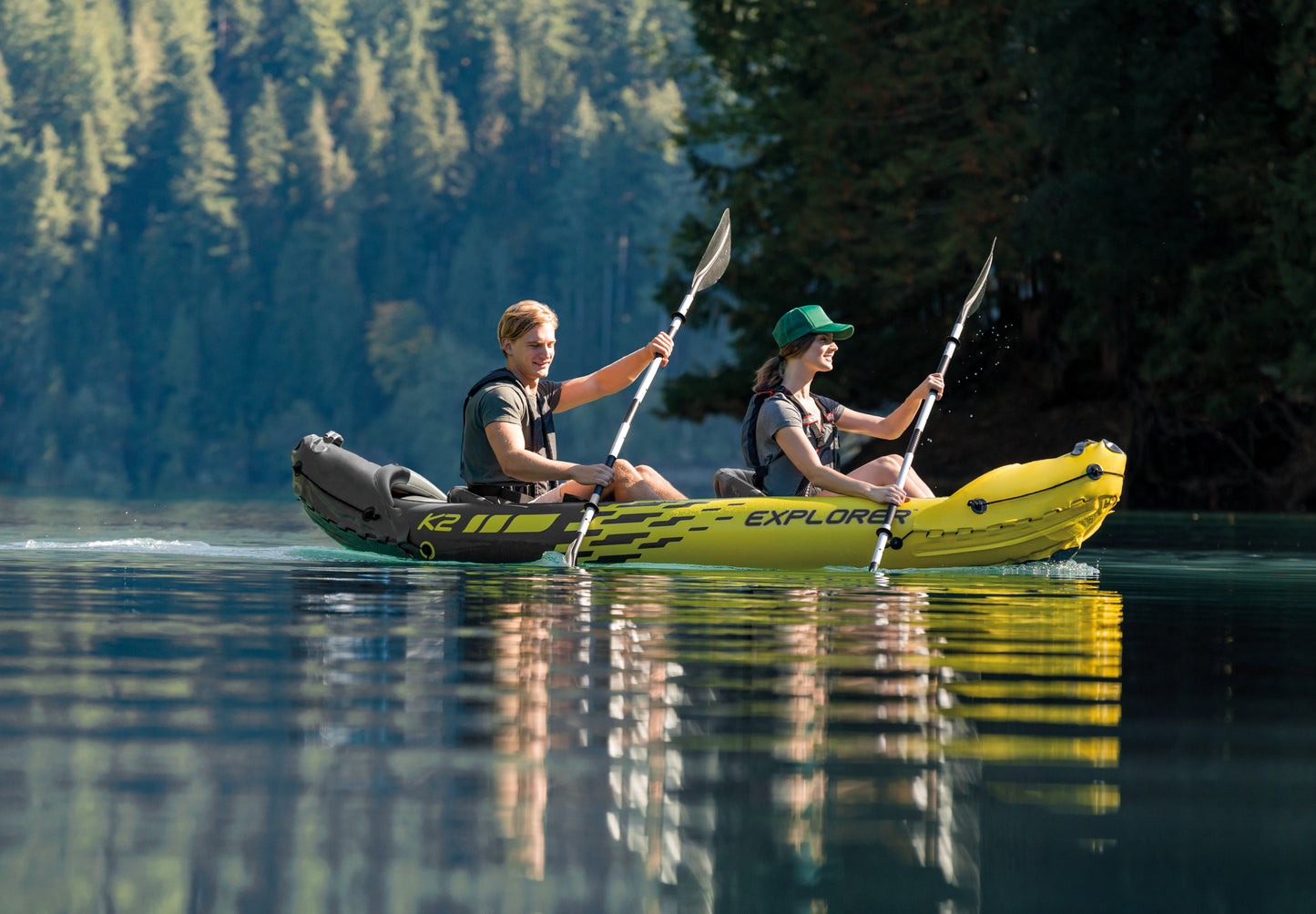 Intex Explorer Inflatable K2 Kayak