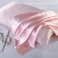 Set of 2 Satin Silk Pillowcase Standard Super Soft Pillowcase with Envelope Closure