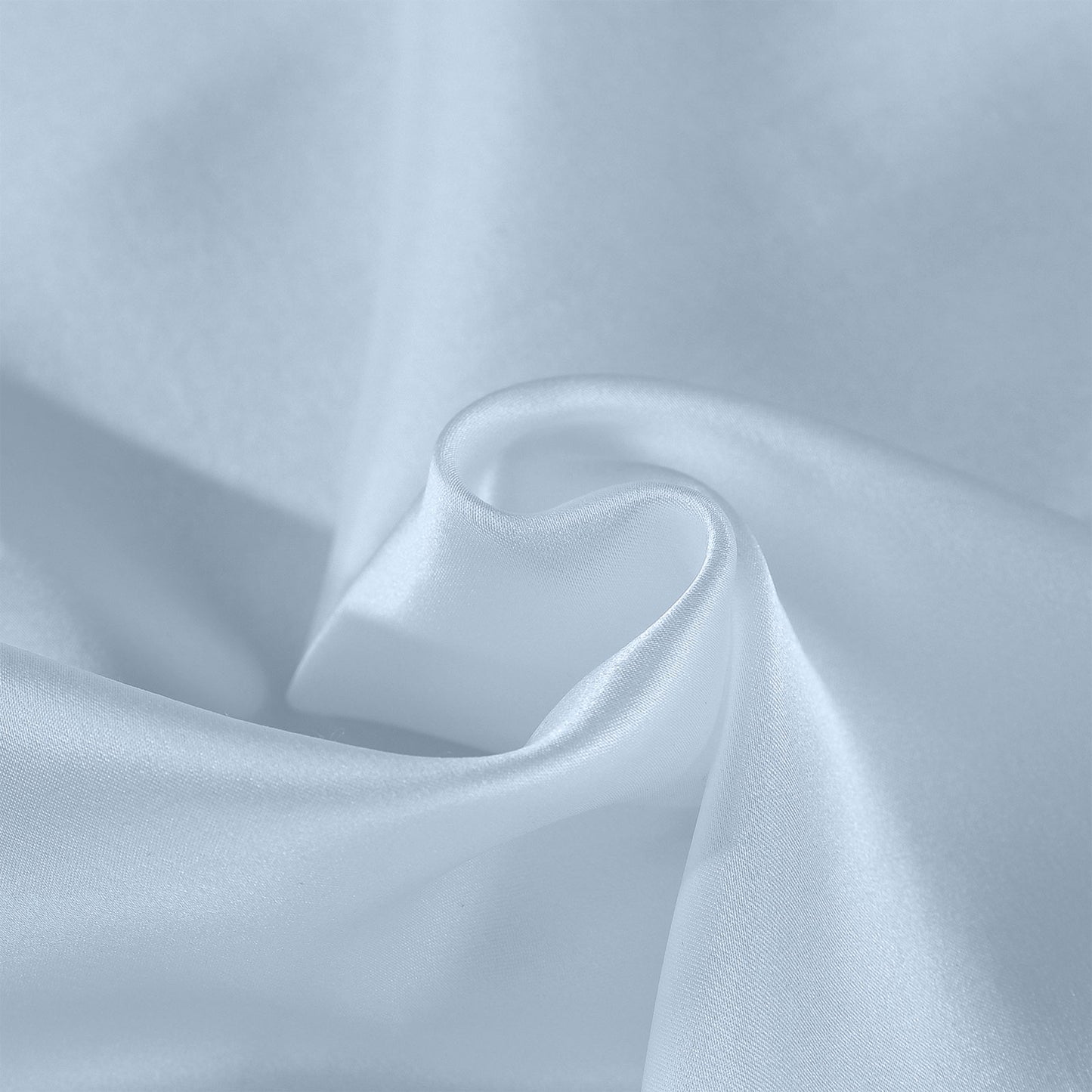 Twin Pack Royal Comfort Mulberry Soft Silk Hypoallergenic Pillowcase - Soft Blue