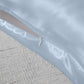 Twin Pack Royal Comfort Mulberry Soft Silk Hypoallergenic Pillowcase - Soft Blue