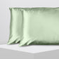 Twin Pack Luxury Satin Pillowcase with Gift Box Luxury - Sage Green