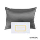 100% Mulberry Silk Pure Silk Pillow Case Hypoallergenic Pillowcase - Charcoal