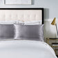 100% Mulberry Silk Pure Silk Pillow Case Hypoallergenic Pillowcase - Charcoal