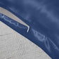 100% Mulberry Silk Pure Silk Pillow Case Hypoallergenic Pillowcase - Navy