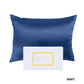 100% Mulberry Silk Pure Silk Pillow Case Hypoallergenic Pillowcase - Navy