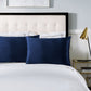 100% Mulberry Silk Pure Silk Pillow Case Hypoallergenic Pillowcase - Navy