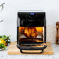 12L Digital Air Fryer with 200C, 7 Cooking Settings & Rotisserie Function