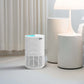 Air Purifier and Cleaner with HEPA Filter Sleep Mode and Timer - White