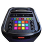 120w Large Powerful Portable Party Speaker with LED Lights RMS