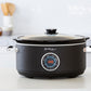 6.5L Digital Slow Cooker with Ceramic Pot, 300W, LED, 3 Programs