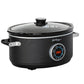6.5L Digital Slow Cooker with Ceramic Pot, 300W, LED, 3 Programs