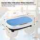 Vibration Plate Machine Full Body Vibrating Exercise Platform - Blue