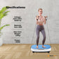 Vibration Plate Machine Full Body Vibrating Exercise Platform - Blue