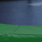 Kahuna Trampoline for Kids 16FT Outdoor Children with Safety Enclosure Pad Mat Ladder Basketball Hoop Set - Green