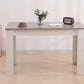 Dining Table Rectangular Wooden 120M - Grey & White