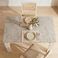 Dining Table Rectangular Wooden 120M - Grey & White