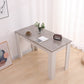 Dining Table Rectangular Wooden 120M - Grey & White