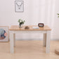 5-Piece Elvio Blue Dining Table & Chair Set Rectangular Velvet