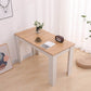5-Piece Elvio Blue Dining Table & Chair Set Rectangular Velvet