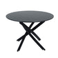 5-Piece Lello Gren Dining Table & Chair Set Marble Velvet