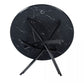 Brady Round Marble - Effect Table - Black