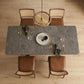 Carter Rectangular Dining Table Mdf Marbling