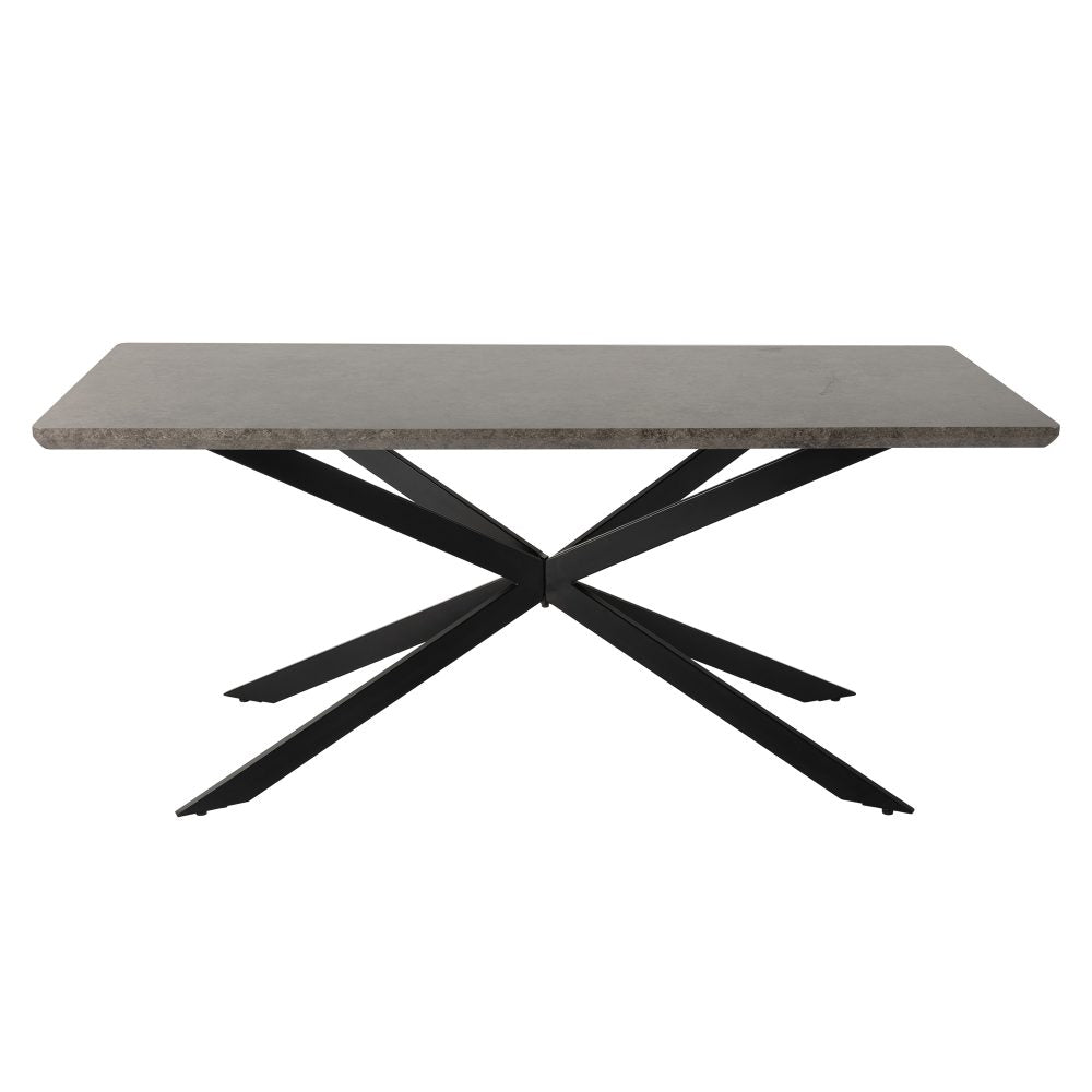 Carter Rectangular Dining Table Mdf Marbling