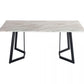 Dana Rectangular Marble - Effect Table