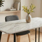 Dana Rectangular Marble - Effect Table