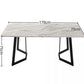 Dana Rectangular Marble - Effect Table