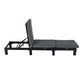 Dylan Rattan Sunbed With Adjustable Recliner - Black
