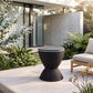 Jody Garden Ice Cooler Table - Black
