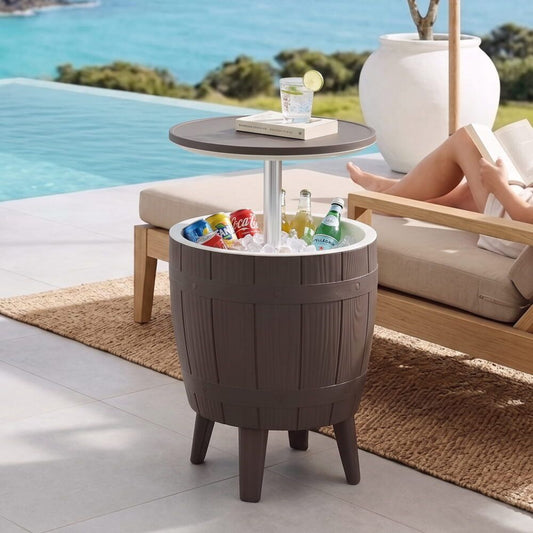 Murphy Cooler Table - Taupe