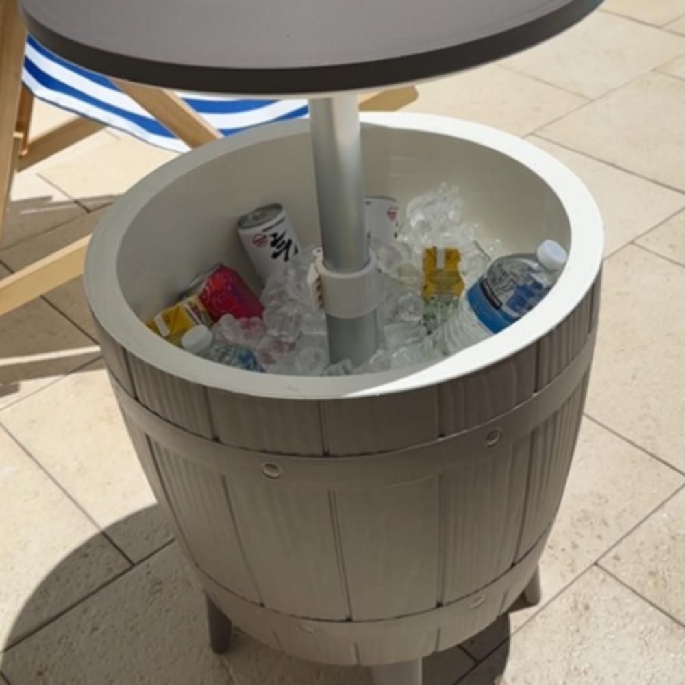 Murphy Cooler Table - Taupe